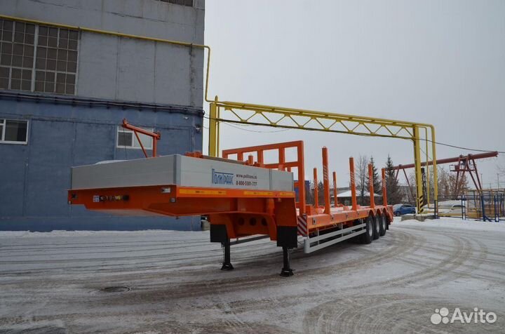 Полуприцеп трал (тяжеловоз) Политранс ТСП 94163, 2023