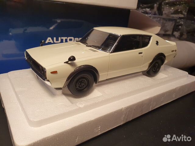 1:18 Autoart Nissan Skyline GT-R (kpgc110) Silver