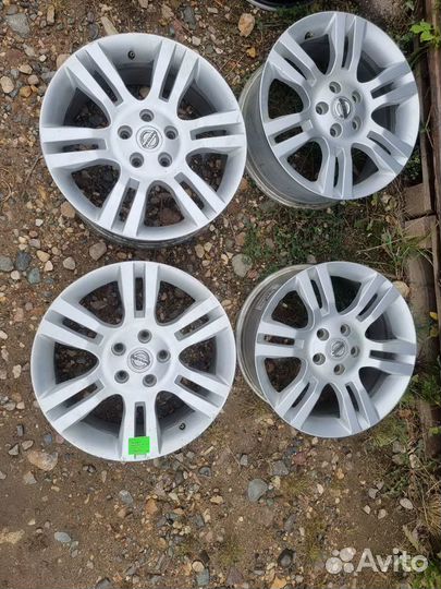 Диcки литые на Ниссан, б/у, R17, 5*114,3