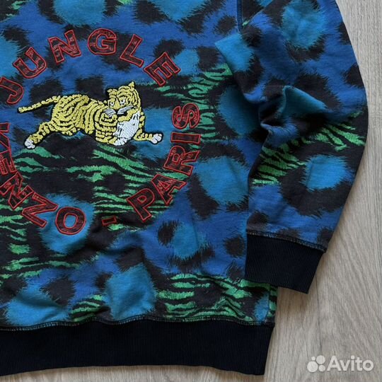 Свитшот Kenzo x H&M. Оригинал