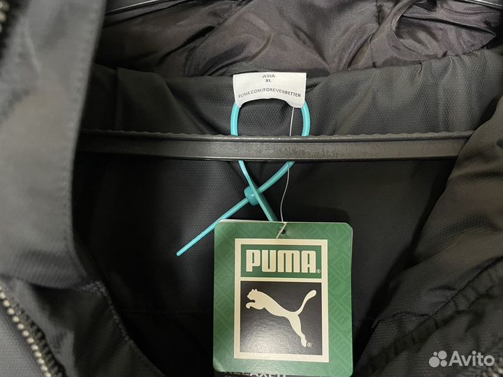 Пуховик мужской Puma Parka Black Оригинал