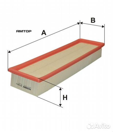 Filtron AP0582 AP058/2 filtron Фильтр воздушный