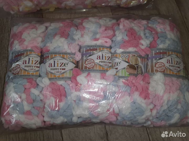 Пряжа alize puffy fine