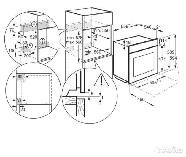 Духовой шкаф AEG BPE742380B