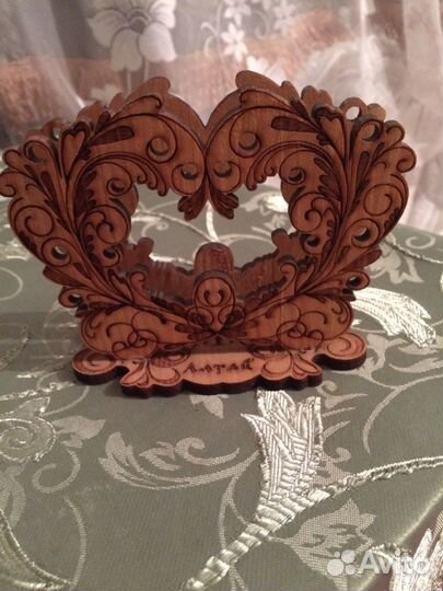 Салфетница из дерева