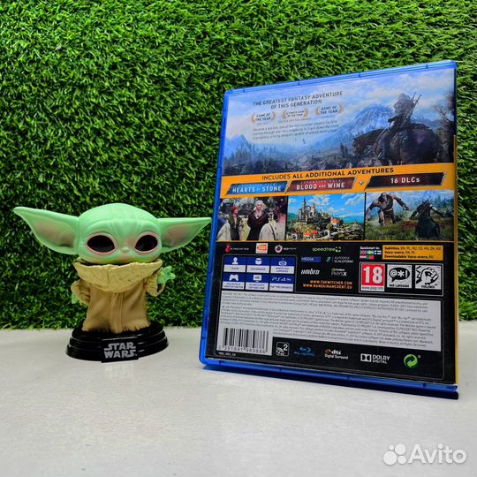 Ведьмак 3 Дикая Охота Игра Года PS4