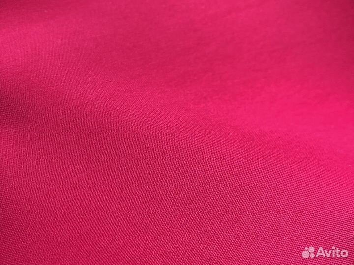 Розовый отрез ткани трикотин СССР