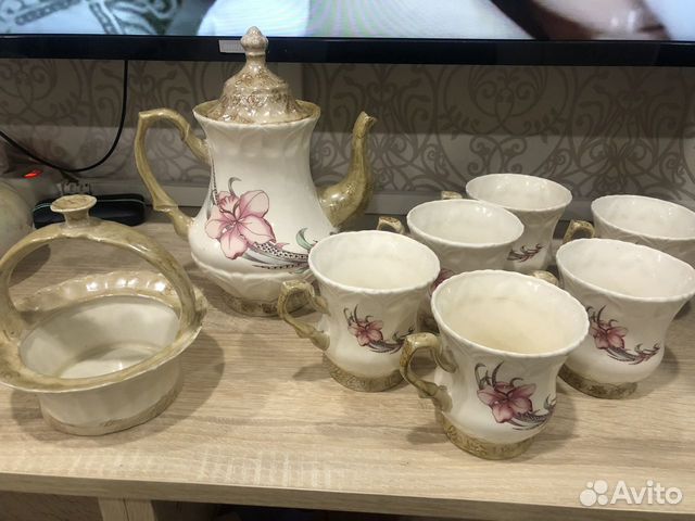 Сервиз кофейный и конфетницы