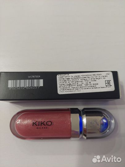 Блеск для губ kiko milano