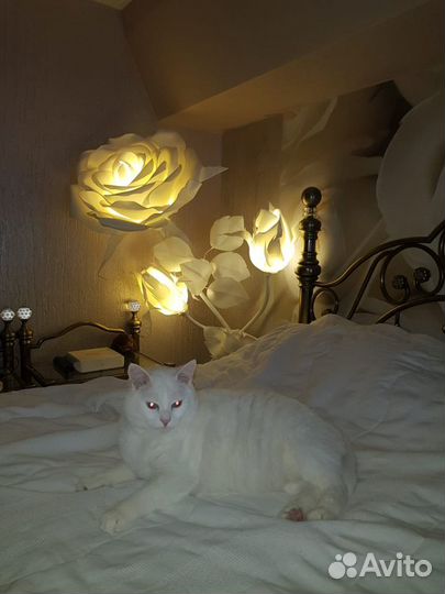 Светильник цветы