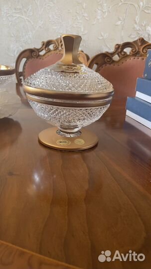 Ваза. Чехия. Ручная работа. Tom Bohemia