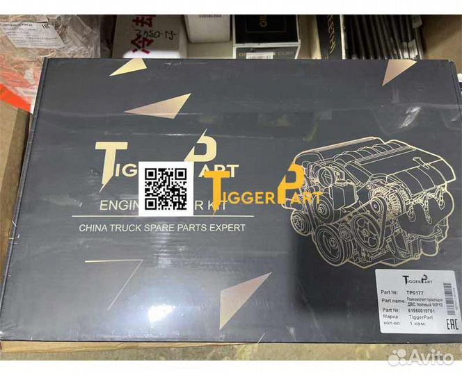 Ремкомплект прокладок двс Евро2 WP10 TiggerPart 61