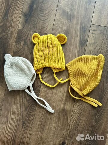 Шапки детские 1-2 года