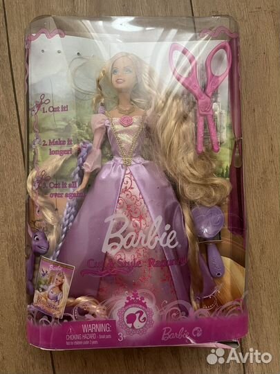 Кукла barbie rapunzel 2008 год