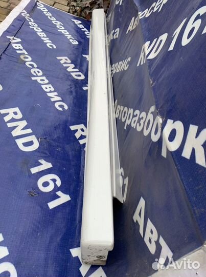 Пластиковый порог Mitsubishi Outlander GF 13-15г