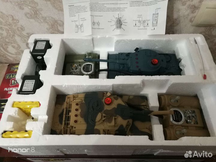 Танковый бой