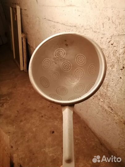 Дуршлаг алюминиевый большой