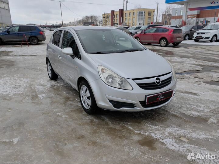 Opel Corsa 1.2 МТ, 2007, 186 290 км