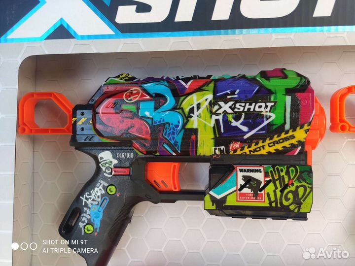 Пистолет Бластер пневматический