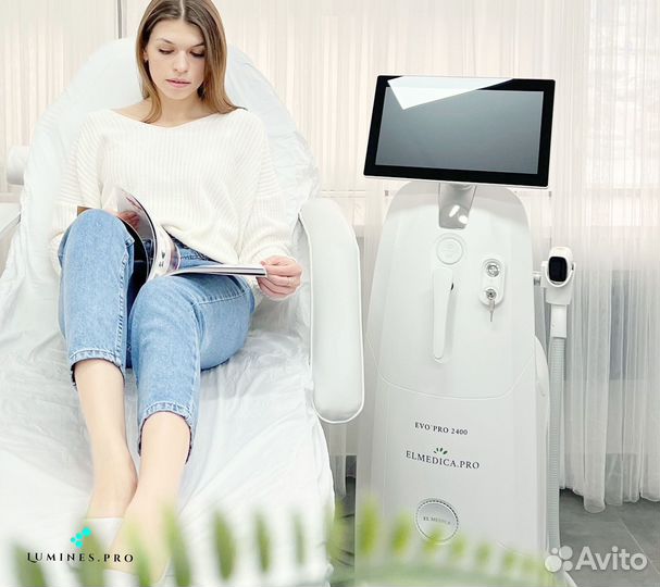 Диодный лазер для эпиляции Lumines Эво Про 2400