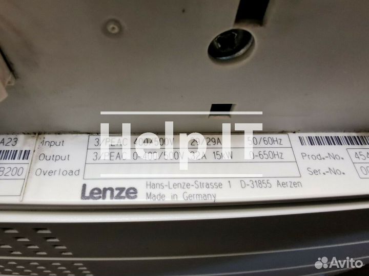 Инвертор Lenze E82EV153K4B201XX1A23