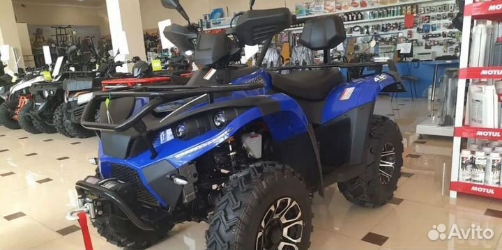 Квадроцикл Linhai Yamaha D 300 4WD синий