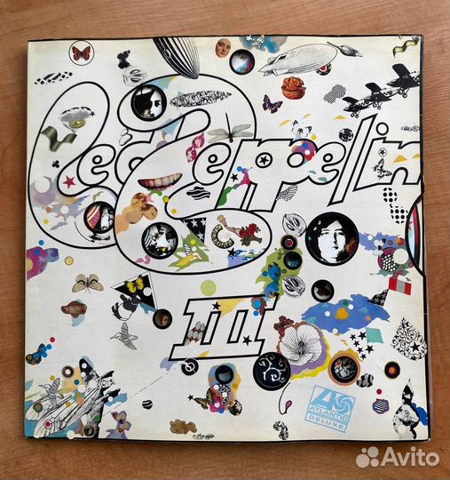LED Zeppelin III A5-B5 UK 1st press Peter Grant NM