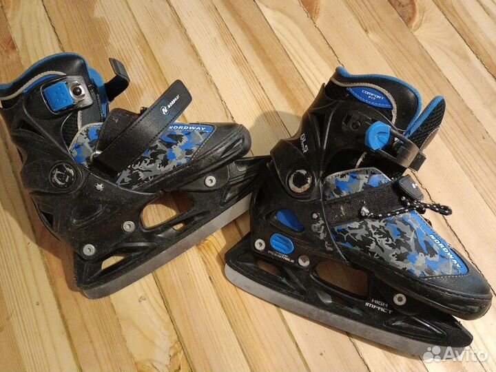 Коньки раздвижные 30,31,32,33