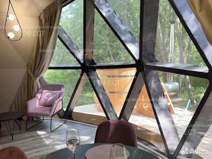 Глэмпинг сфера, геокупол