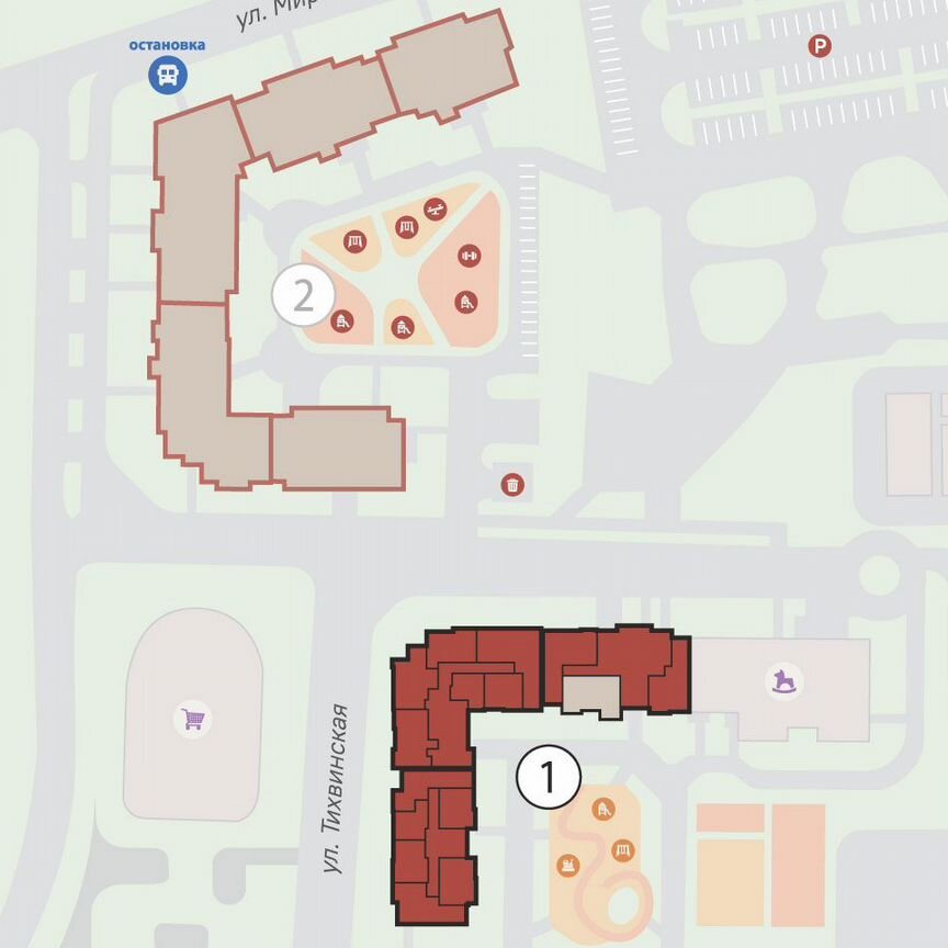 2-к. квартира, 60,5 м², 1/5 эт.