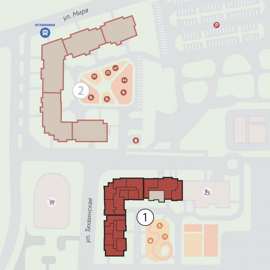 2-к. квартира, 60,5 м², 1/5 эт.