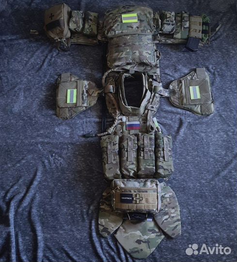 Бронежилет ARS arma мультикам штурмовой бр5