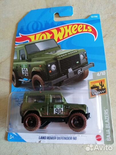 Hot Wheels Land Rover - 5 штук