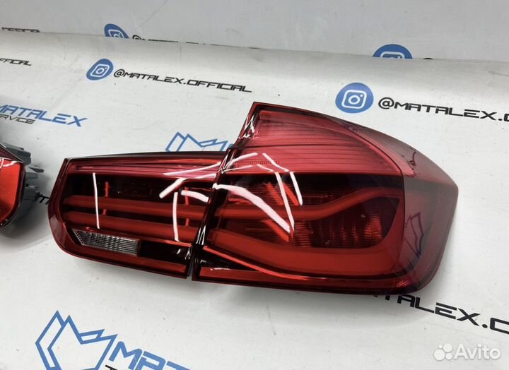 Фонари BMW F30 рестайлинг стиль для дореста