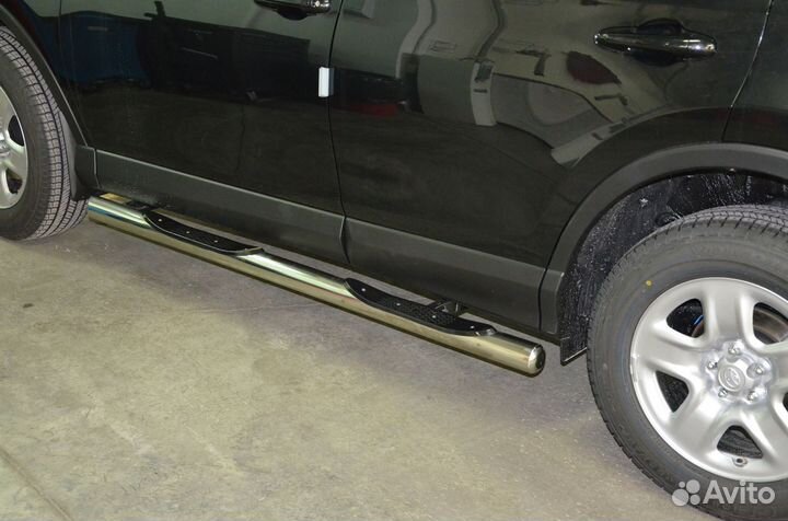 Защита порогов Toyota RAV4 2015+