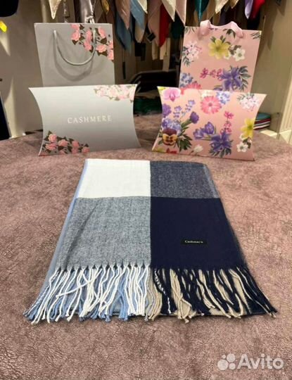 Шарфы платки палантины кашемир