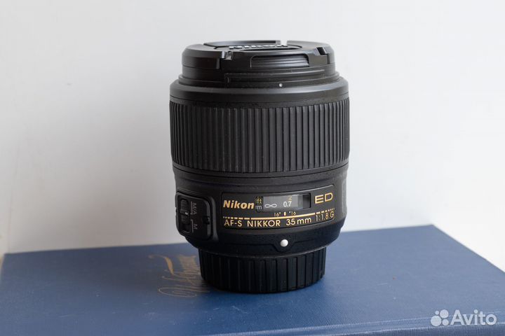 Объектив Nikon nikkor 35mm 1.8g ed