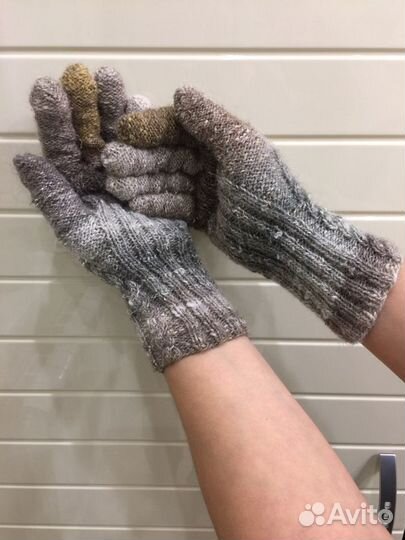 Перчатки вязанные