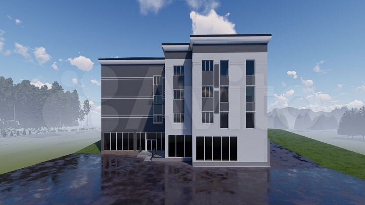 1-к. квартира, 50,9 м², 2/3 эт.