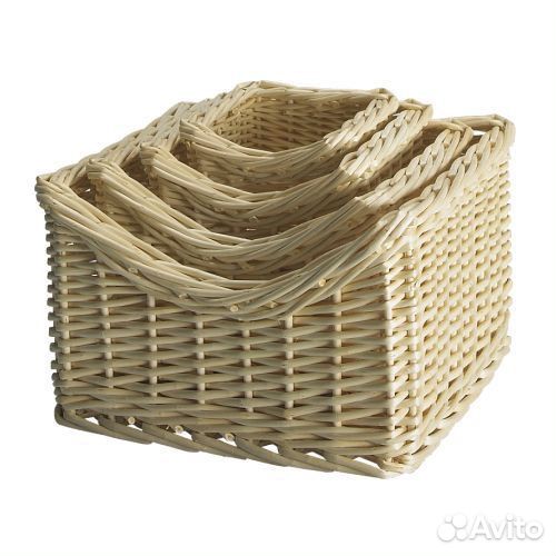 Набор плетеных корзинок IKEA