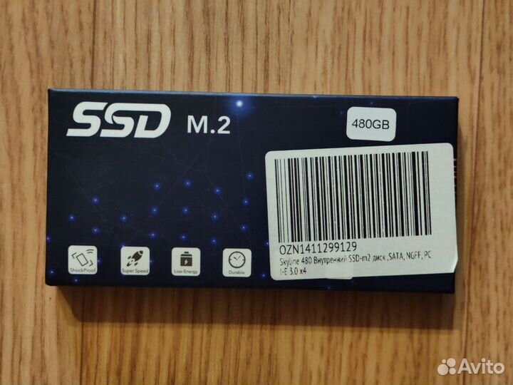 SSD 480gb новые m.2 2280 ngff