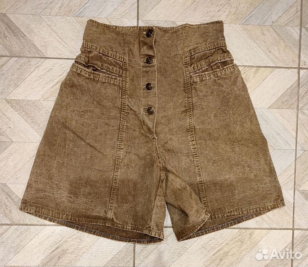 Джинсоые шорты-юбка 44 р