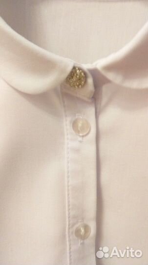 Блузка новая белая