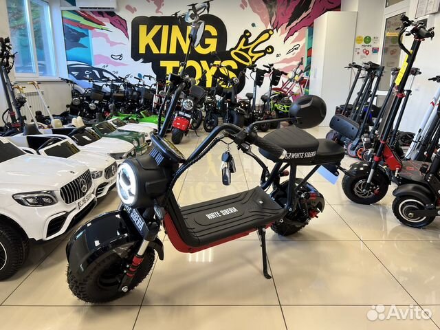 Электроскутер White SIberia Mini R 2.1 Pro/Black