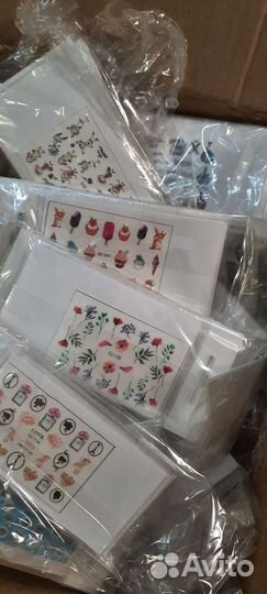 Слайдеры для ногтей, наклейки