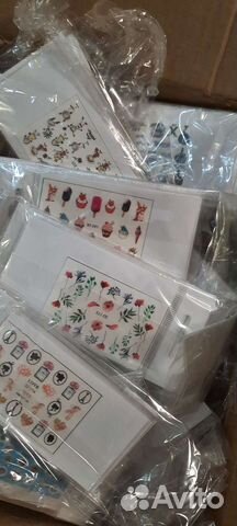Слайдеры для ногтей, наклейки
