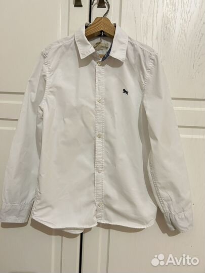 Рубашка белая hm 140