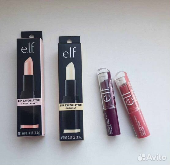 Косметика ELF, скраб, бальзам