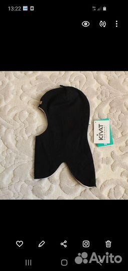 Шлем Киват зима новый черный 3 и 4р