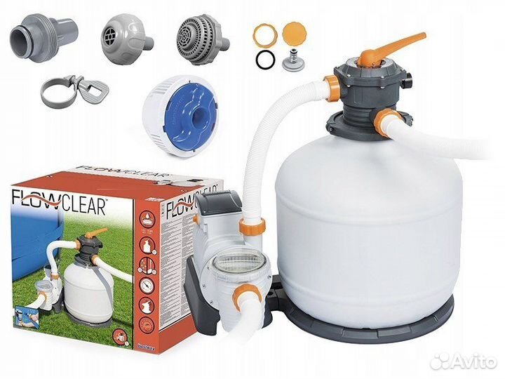 Песочный фильтр насос Bestway 11355л/ч